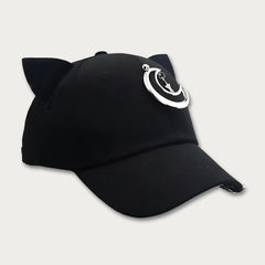 Rebel Moon Gothic Cat Ears Cap