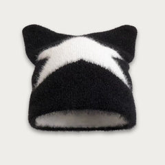 Meowgical Star Knit Beanie