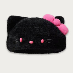 Fluffy Kitty Beret