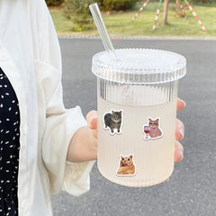 Mood Booster Cat Emoji Stickers 500 Pieces