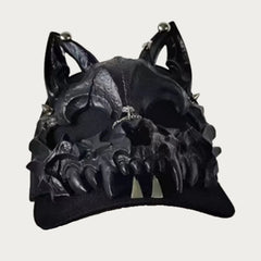 Shadowfang Cat Ear Skull Cap