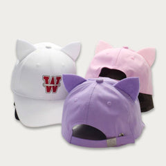 Vintage Cat Ears Baseball Cap