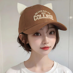 College Cat Ears Cap
