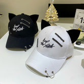 “Keep the Faith” Cat Ears Pierced Cap