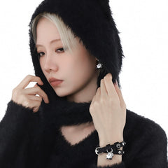 🎁 FREE - Sweet & Cool Punk Cat (Bracelet/Choker 2 Ways)