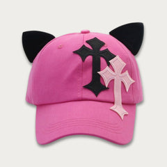 Anime gothic cat ear hat