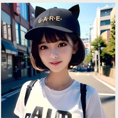 Classic Gare Cat Ears Cap