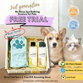 No Rinse SPA Bathing Essence for Pets - FREE TRIAL