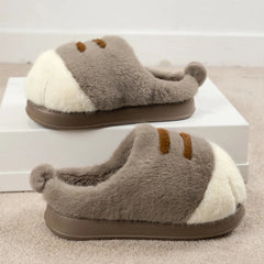 Warm 3D Cat Paws Furry Slippers