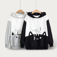 Harajuku Style Cat Ears Hoodies