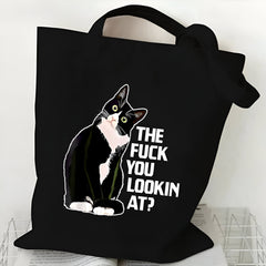 Cattitude Tote Bag