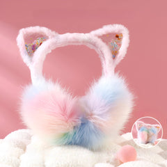 Cute Cat Ear Kids' Earmuffs