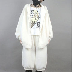 PurrTail Plush Cat Ear Hoodie