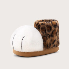 Cat Paw Plush Winter Boots