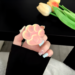 Ombre Cat Beanies Magnetic Phone Holder