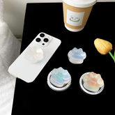 Ombre Cat Beanies Magnetic Phone Holder