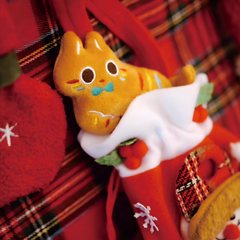 Handmade Lucky Orange Cat Pendant