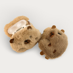 Plushy Capybara Airpod Case