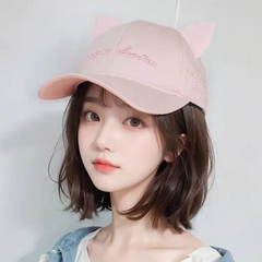 PurrScript Cat Ears Cap