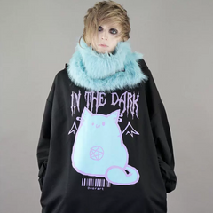 In The Dark Cat Hoodie