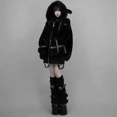 ShadowPaw Luxe Cat Ear Hoodie