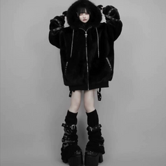 ShadowPaw Luxe Cat Ear Hoodie