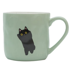 Kawaii Kitty Mug With Tea Spoon