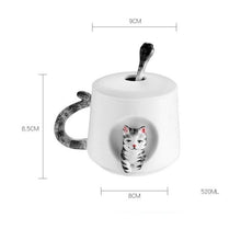 Load image into Gallery viewer, Playful Meow - 3D British Shorthair Ceramic Mug- Review
