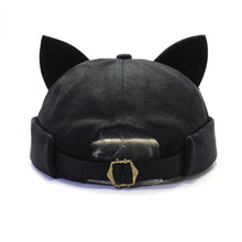 Load image into Gallery viewer, Brimless Docker Cat Ears Hat - NEW COLORS [Adjustable]
