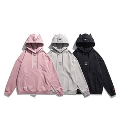 Cool Cat Ears Hoodies