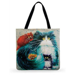 Roly-Poly Cat Tote Bag