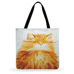 Roly-Poly Cat Tote Bag