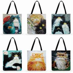 Roly-Poly Cat Tote Bag