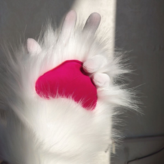 Squeaky Paws Fluffy Fur Gloves