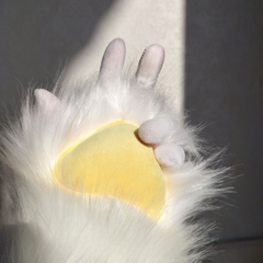 Squeaky Paws Fluffy Fur Gloves