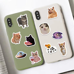 Mood Booster Cat Emoji Stickers 500 Pieces