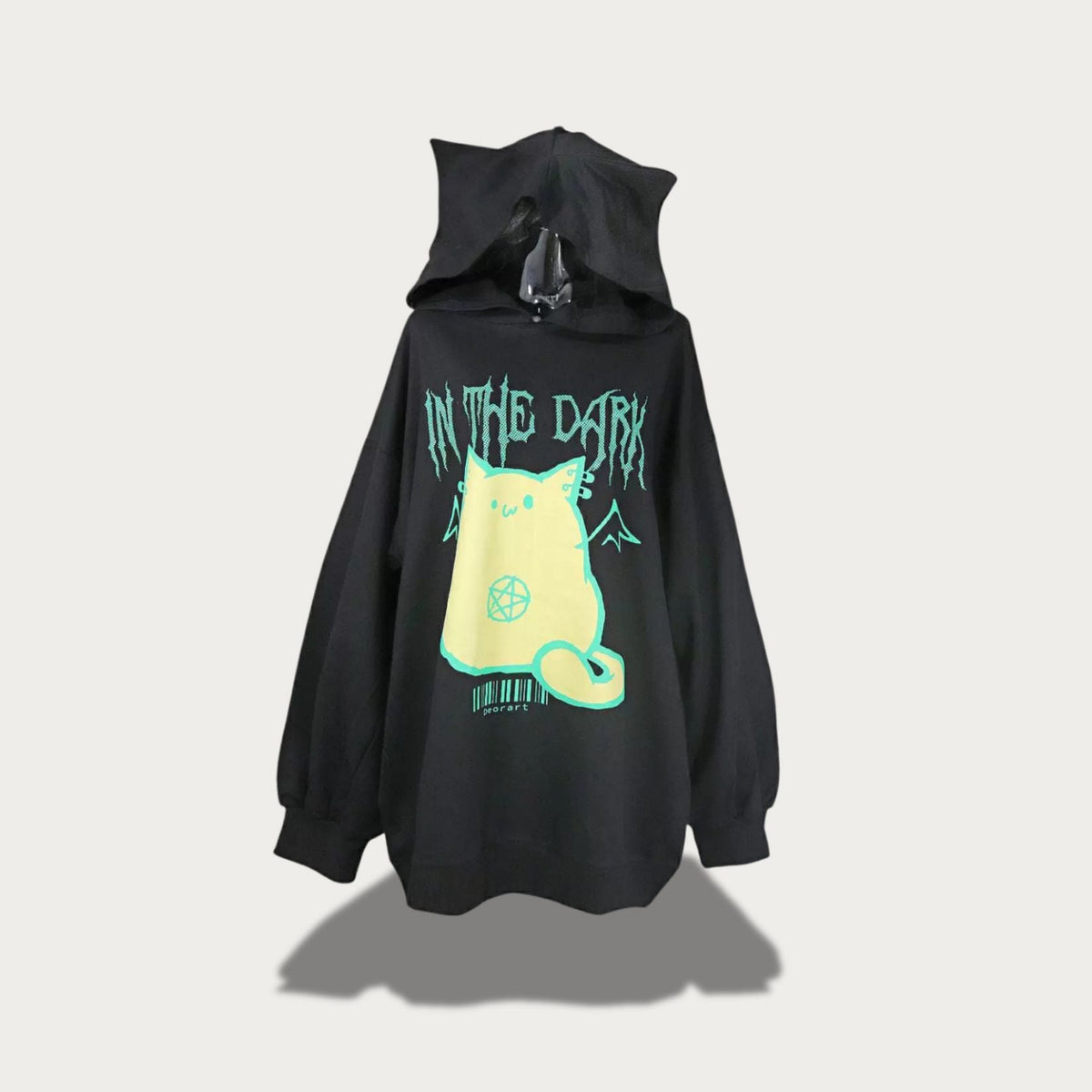 In The Dark Cat Hoodie