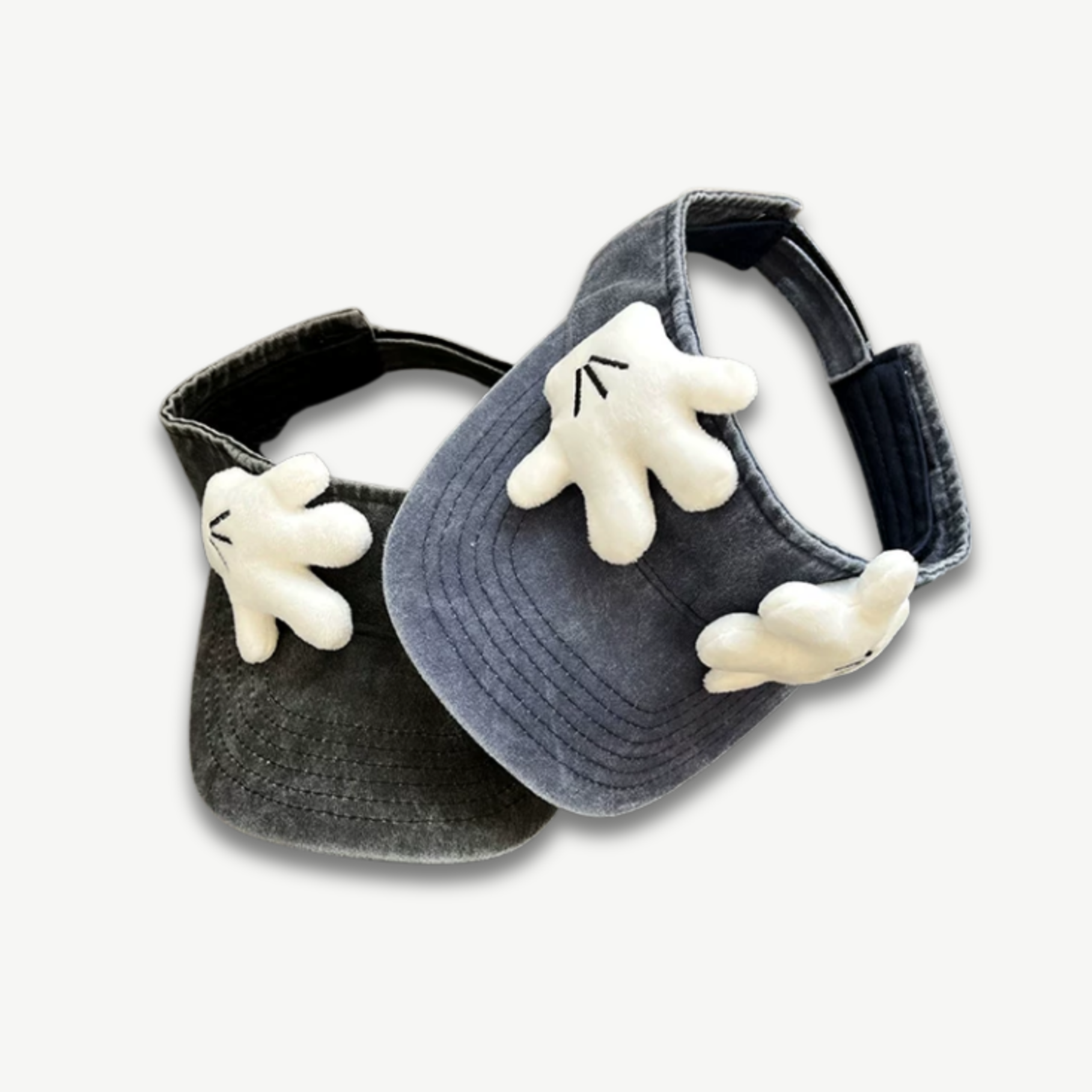 Little Gloves Denim Visor