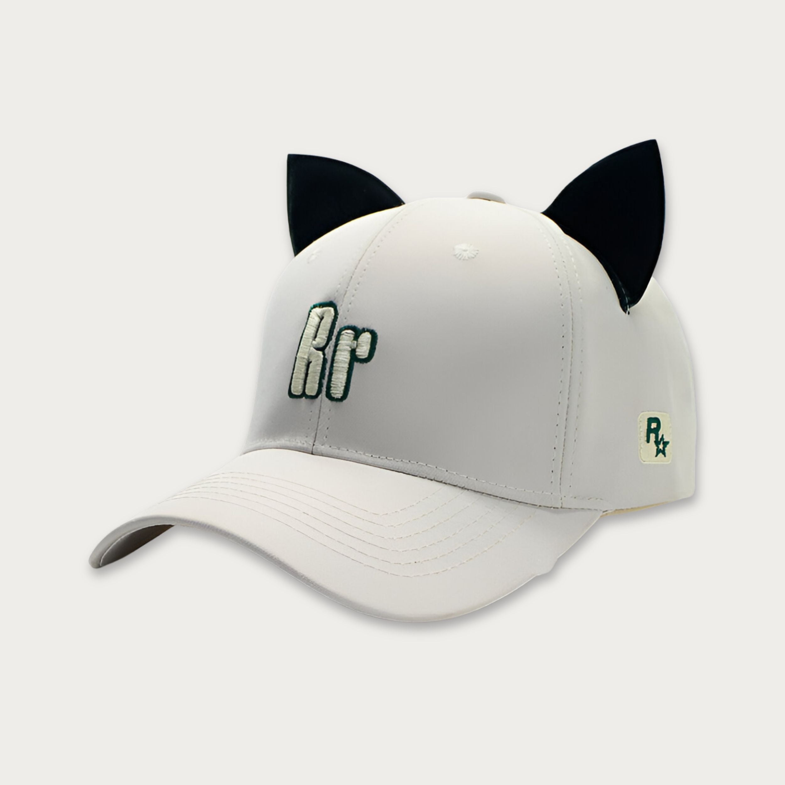 K-Pop Embroidered Cat Ears Cap