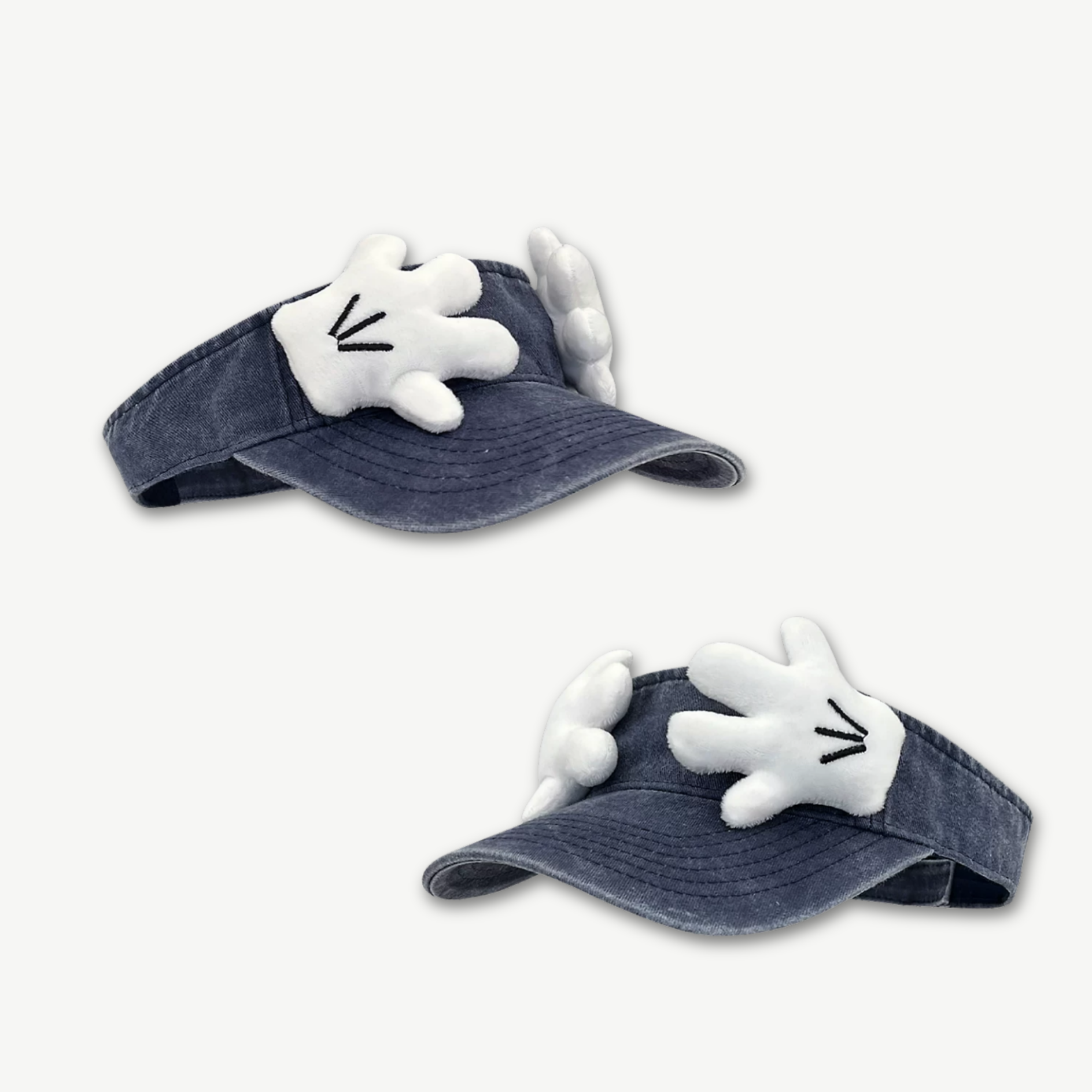 Little Gloves Denim Visor