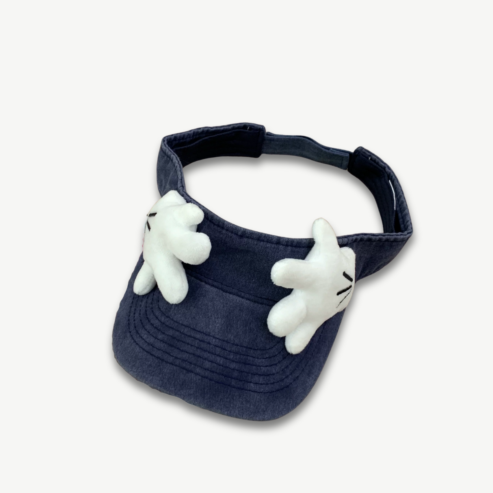 Little Gloves Denim Visor