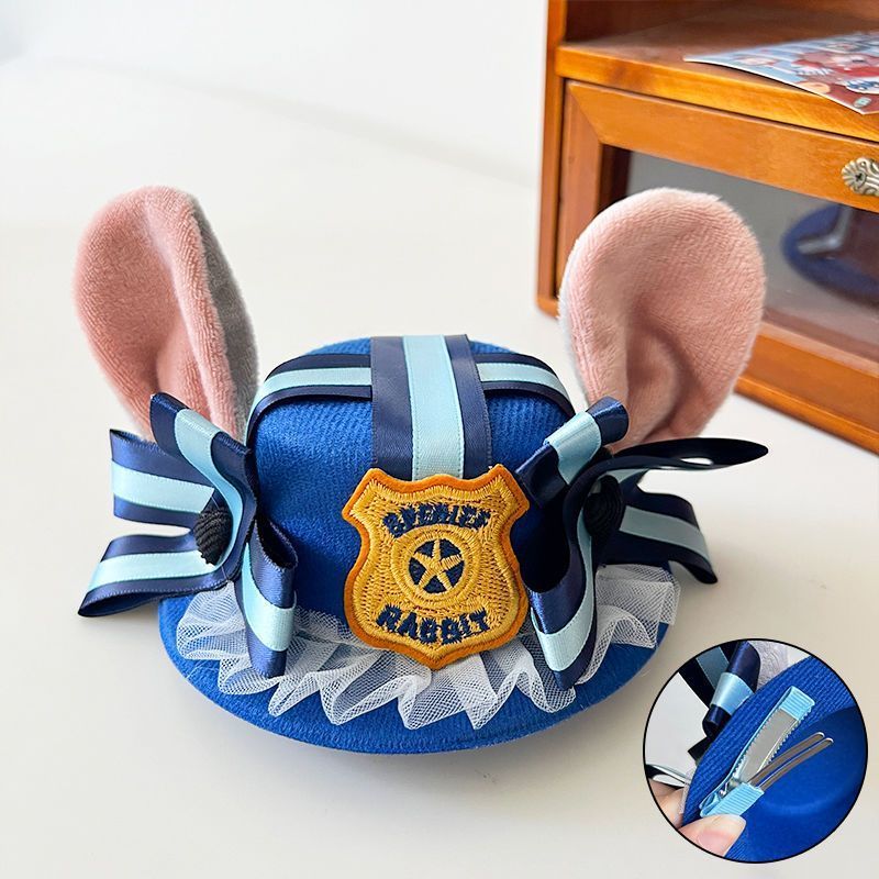 Lightweight cute anime-inspired pup ears headpiece for cosplay and streetwear