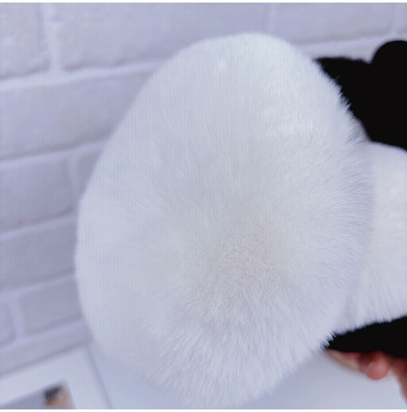Plush Bow Ear Muff Warmers