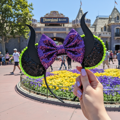 ✨FREE - Handmade Mistress of Evil Ears Headband