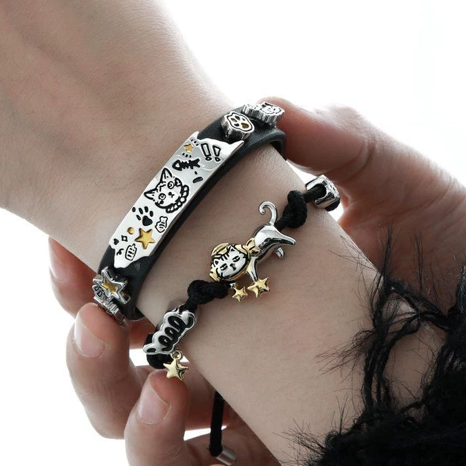 🎁 FREE - Mysterious Cat Bracelet Set