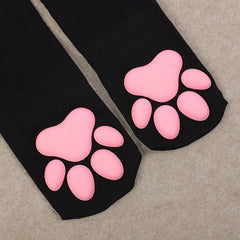 Paw Beans Padded Knee High Socks