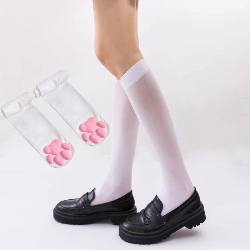 Paw Beans Padded Knee High Socks