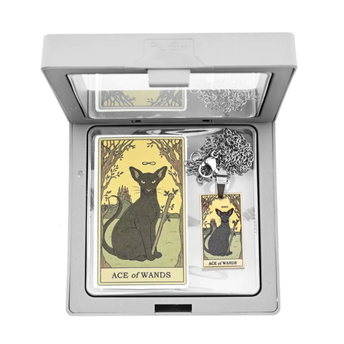 🎁 FREE - Cat Tarot Necklace Gift Box