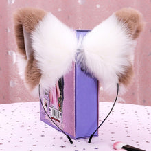 Load image into Gallery viewer, CLEARANCE - Furry Cat Ears Headband
