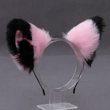 Load image into Gallery viewer, CLEARANCE - Furry Cat Ears Headband
